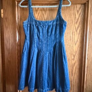 Reformation Denim Blue Mini Dress